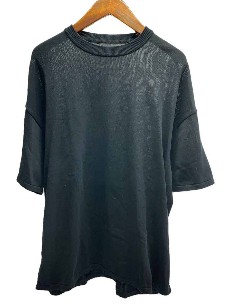 TORICI◆アイスビックTセーター/ニット・セーター(薄手)/3/コットン/BLK/22021