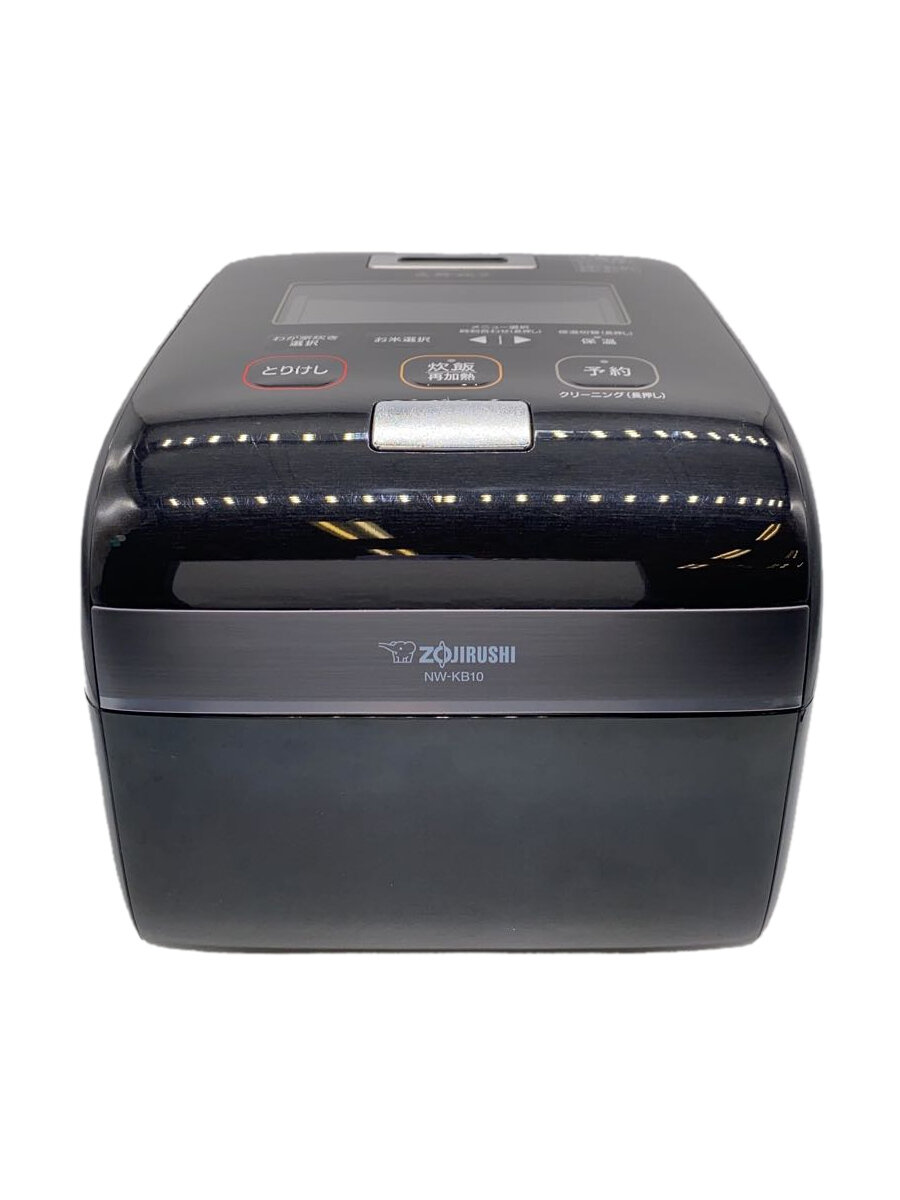【中古】ZOJIRUSHI◆炊飯器 炎舞炊き NW-KB10-BZ [黒漆]【家電・ビジュアル・オーディオ】