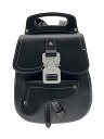【中古】Christian Dior◆リュック/--/BLK【バッグ】