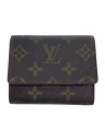 【中古】LOUIS VUITTON◆コインケース/--/BRW/メンズ/M63801【服飾雑貨他】(4)