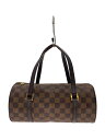 【中古】LOUIS VUITTON◆1)パピヨン30_ダミエ・エベヌ_BRW/PVC/BRW【バッグ】