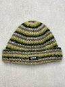 【中古】Supreme◆23FW/Loose Stripe Beanie/オリーブグリーン/アルパカ/week10/シュプリーム【服飾雑貨他】