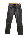 【中古】Levi’s◆ボトム/28/デニム/BLK/無地/00501-3059【メンズウェア】
