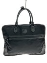 【中古】Orobianco◆ショルダーバッグ/レザー/BLK/無地【バッグ】