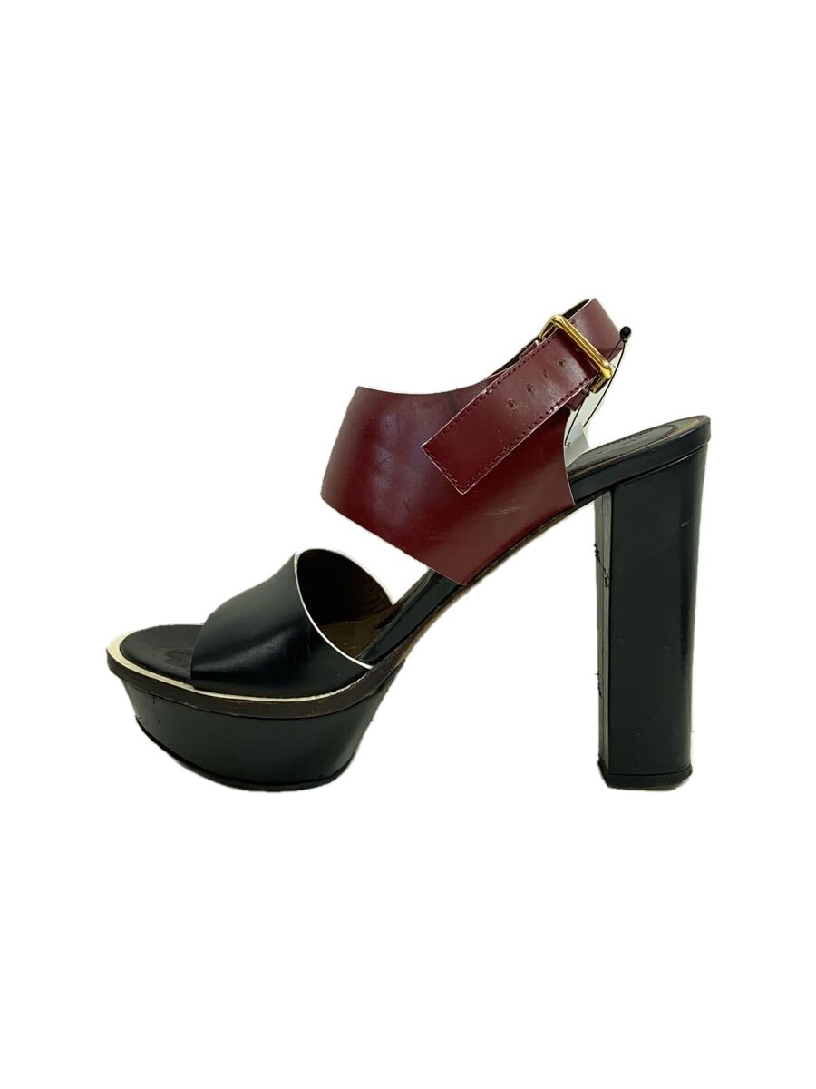 【中古】MARNI◆サンダル/39.5/BLK【シューズ】