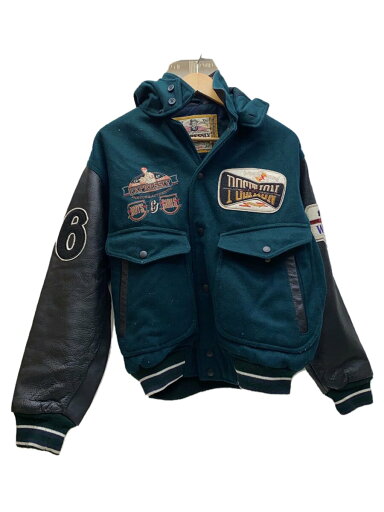 【中古】EXPRESSLY/スタジャン/M/ウール/GRN/1065211【メンズウェア】 【中古】EXPRESSLY/スタジャン/M/ウール/GRN/1065211【メンズウェア】