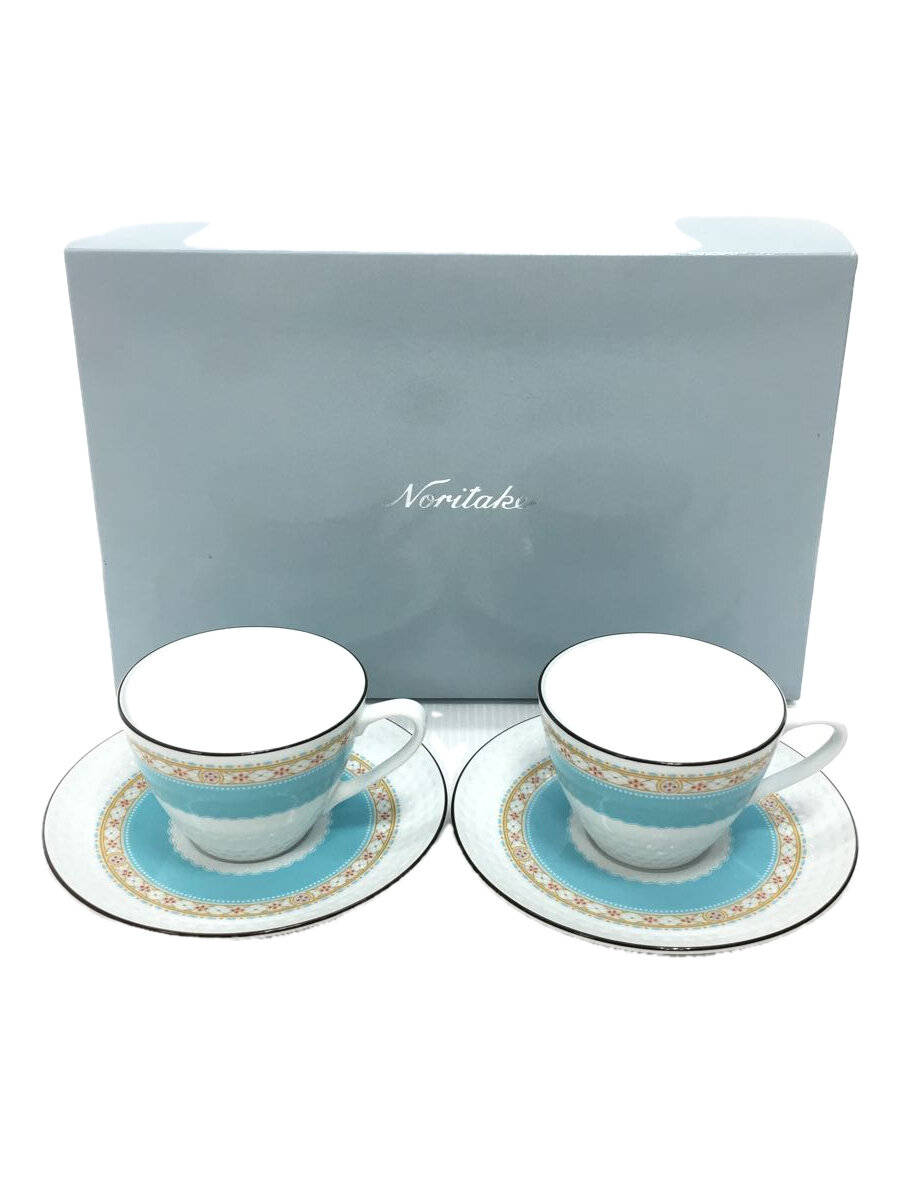 【中古】Noritake◆カップ&ソーサー/4