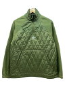 【中古】adidas◆Quilted Half Zip Sweat/キルティングジャケット/S/ポリエステル/KHK/無地/H114【メンズウェア】(4)