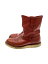 【中古】RED WING◆ペコスブーツ/US7/レザー/緑イヌタグ/90年代/15073【シューズ】