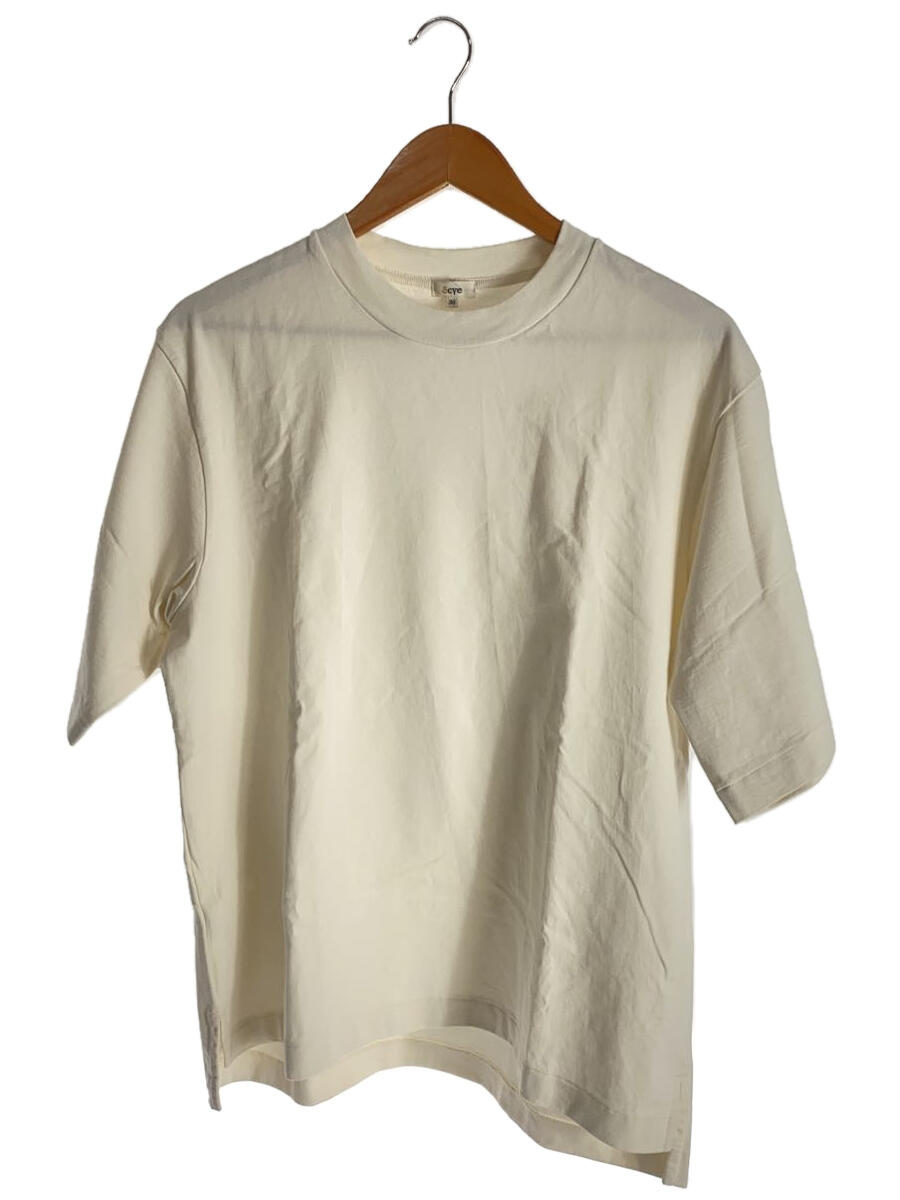 【中古】SCYE◆Organic Cotton Jersey Big T-Shirt //36/コットン/WHT/1120-21231【メンズウェア】