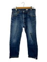 【中古】Levi’s◆ボトム/34/デニム/IDG/501【メンズウェア】