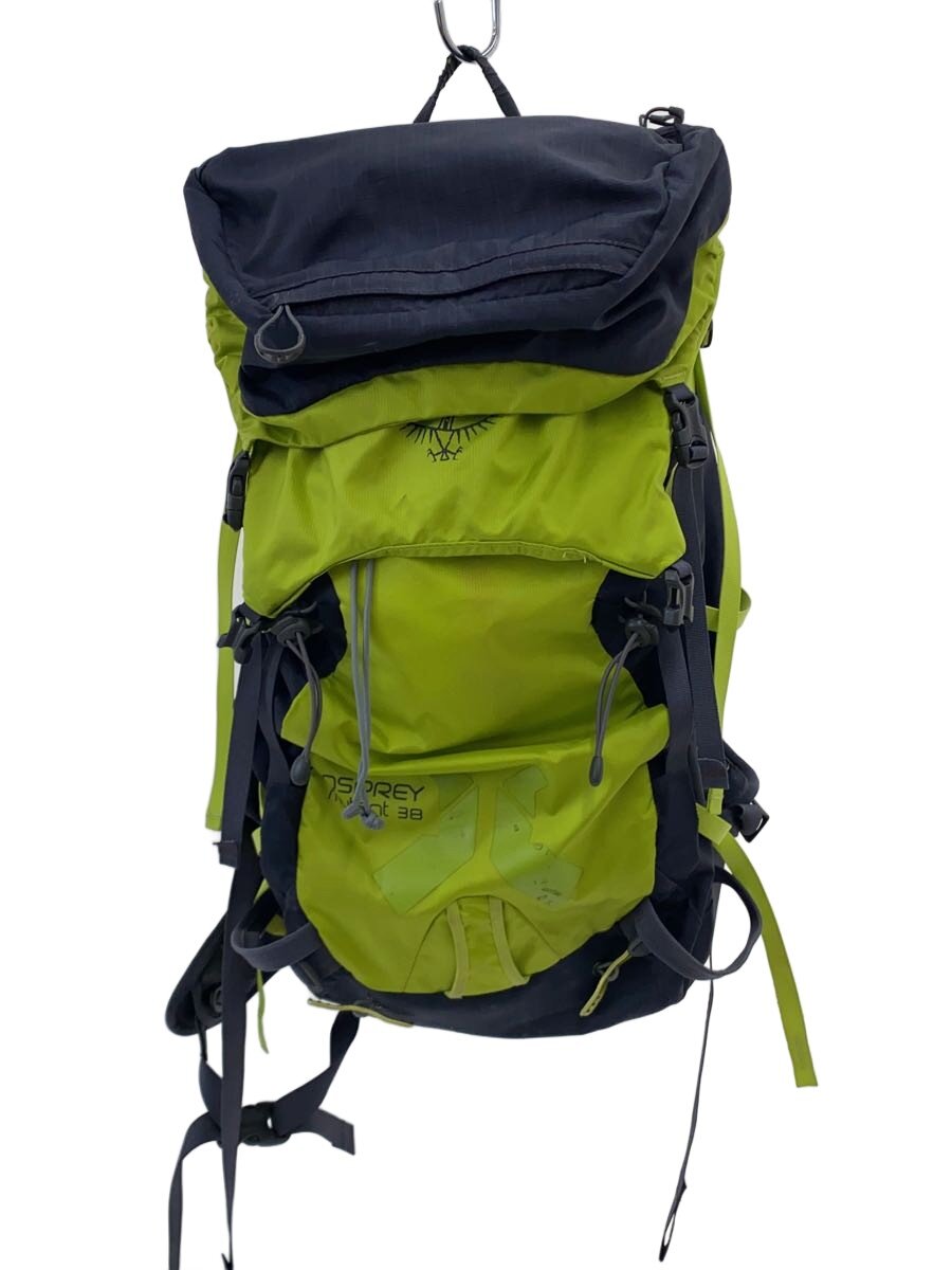 【中古】osprey◆リュック/--/YLW/mutant38【バッグ】