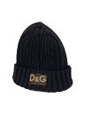 【中古】DOLCE&GABBANA◆キッズ服飾/帽子/BLK【キッズ】