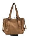 【中古】SEE BY CHLOE◆トートバッグ/レザー/BEG/汚れ有【バッグ】