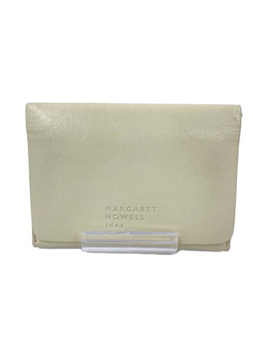 【中古】MARGARET HOWELL◆カードケース/レザー/CRM/無地/レディース【服飾雑貨他】 【中古】MARGARET HOWELL◆カードケース/レザー/CRM/無地/レディース【服飾雑貨他】