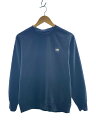 【中古】THE NORTH FACE◆ヘザー ロゴ クルー スウェット/M/ポリエステル/ブラック/黒/NT12038【メンズウェア】