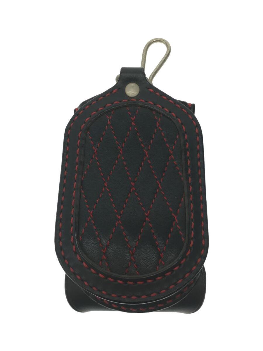 【中古】ビーズ屋公ちゃん/スマートフォンダイヤモンドステッチタイプ/小物/レザー/BLK/メンズ//【服飾雑貨他】