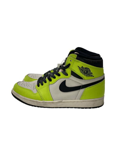 【中古】NIKE◆AIR JORDAN 1 RETRO HIGH OG_エアジョーダン 1 レトロ ハイ OG/US10/YLW【シューズ】 【中古】NIKE◆AIR JORDAN 1 RETRO HIGH OG_エアジョーダン 1 レトロ ハイ OG/US10/YLW【シューズ】