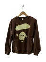 【中古】A BATHING APE◆スウェット/S/コットン/BRW/プリント【レディースウェア】(4)