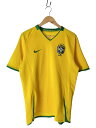 【中古】NIKE◆Brasil/Tシャツ/L/ポリエステル/YLW/無地【メンズウェア】(4)