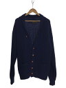 【中古】EDDIE BAUER◆80s/黒タグ/カーディガン(厚手)/M/ウール/NVY【メンズウェア】(4)
