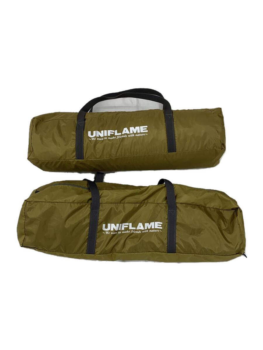 【中古】UNIFLAME◆タープ REVOタープsoloウォールセット 682043 [カーキグリーン]/1~2人用/KHK【スポー..