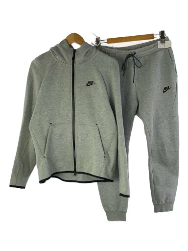 【中古】NIKE◆テックフリース/セットアップ/L/コットン/GRY【メンズウェア】 【中古】NIKE◆テックフリース/セットアップ/L/コットン/GRY【メンズウェア】