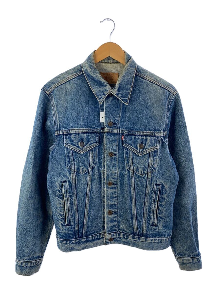 【中古】Levi’s◆80s/USA製/Gジャン/40/コットン/IDG/無地/70506-0216【メンズウェア】