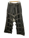 【中古】SUGARHILL◆Caged Denim Pants/ボトム/32/コットン/BLK/無地/2411300402//【メンズウェア】