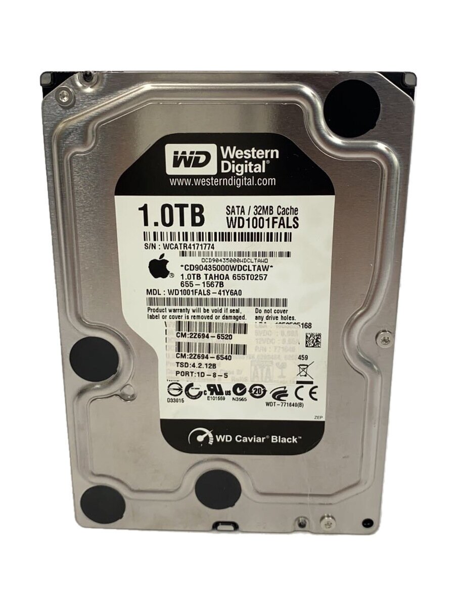 【中古】WESTERN DIGITAL◆パソコン周辺機器/WD1001FALS【パソコン】
