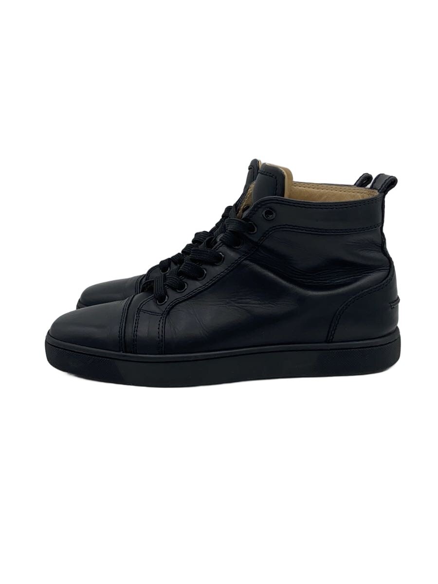 【中古】Christian Louboutin◆ハイカットスニーカー/40/BLK【シューズ】
