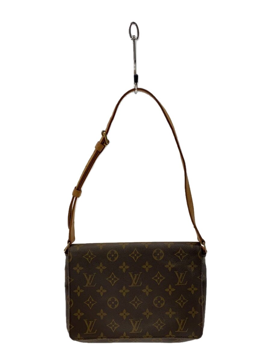 LOUIS VUITTON - 【中古】LOUIS VUITTON◆ミュゼット・タンゴ_モノグラム・キャンバス_ショートショルダー_BRW/PVC/BRW/モノグラム【バッグ】