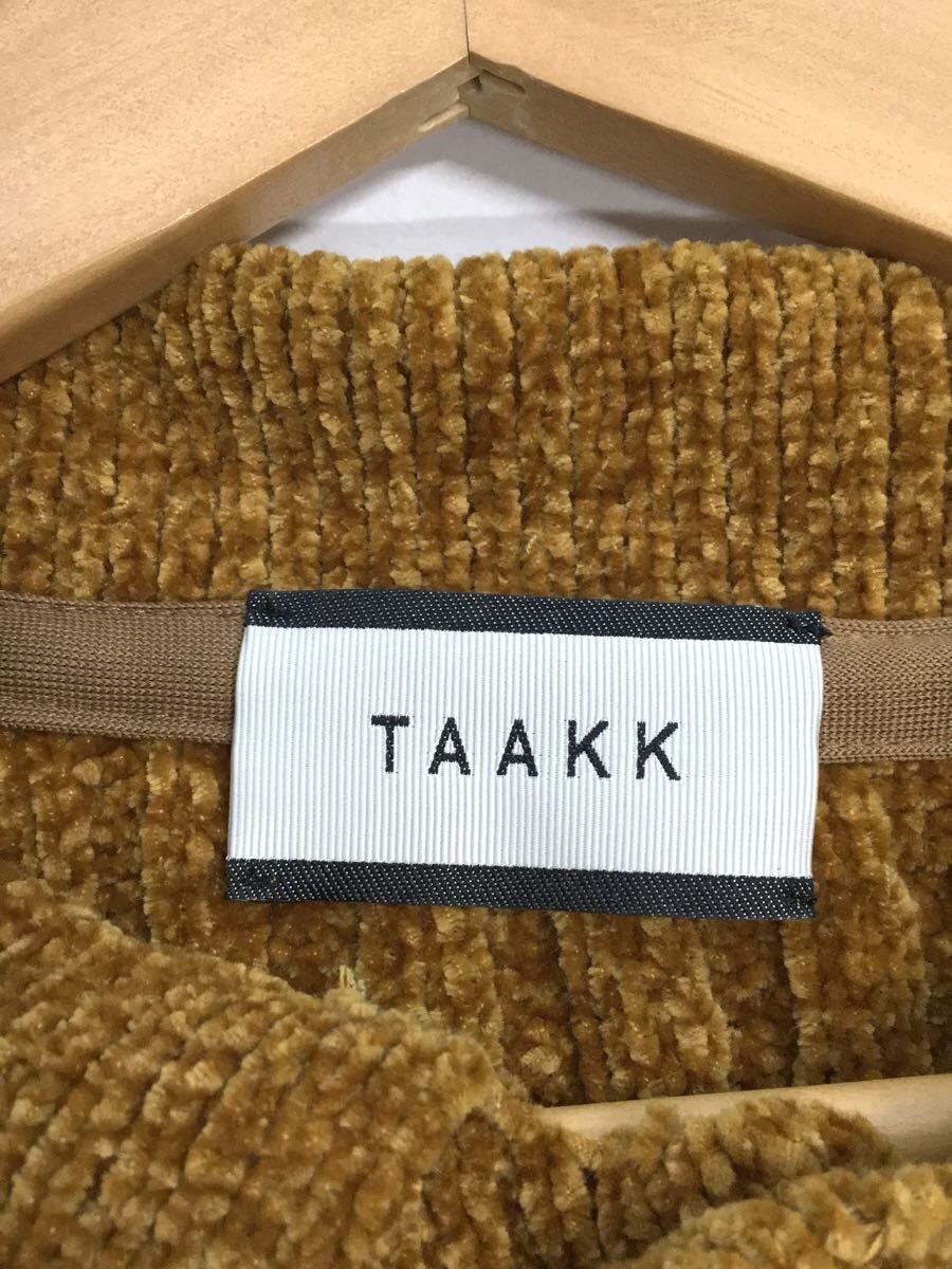 【中古】TAAKK◆カーディガン(厚手)/2/キャメル/TA22AW-KN016/PILE KNIT KNIT SHIRTS【メンズウェア】 3