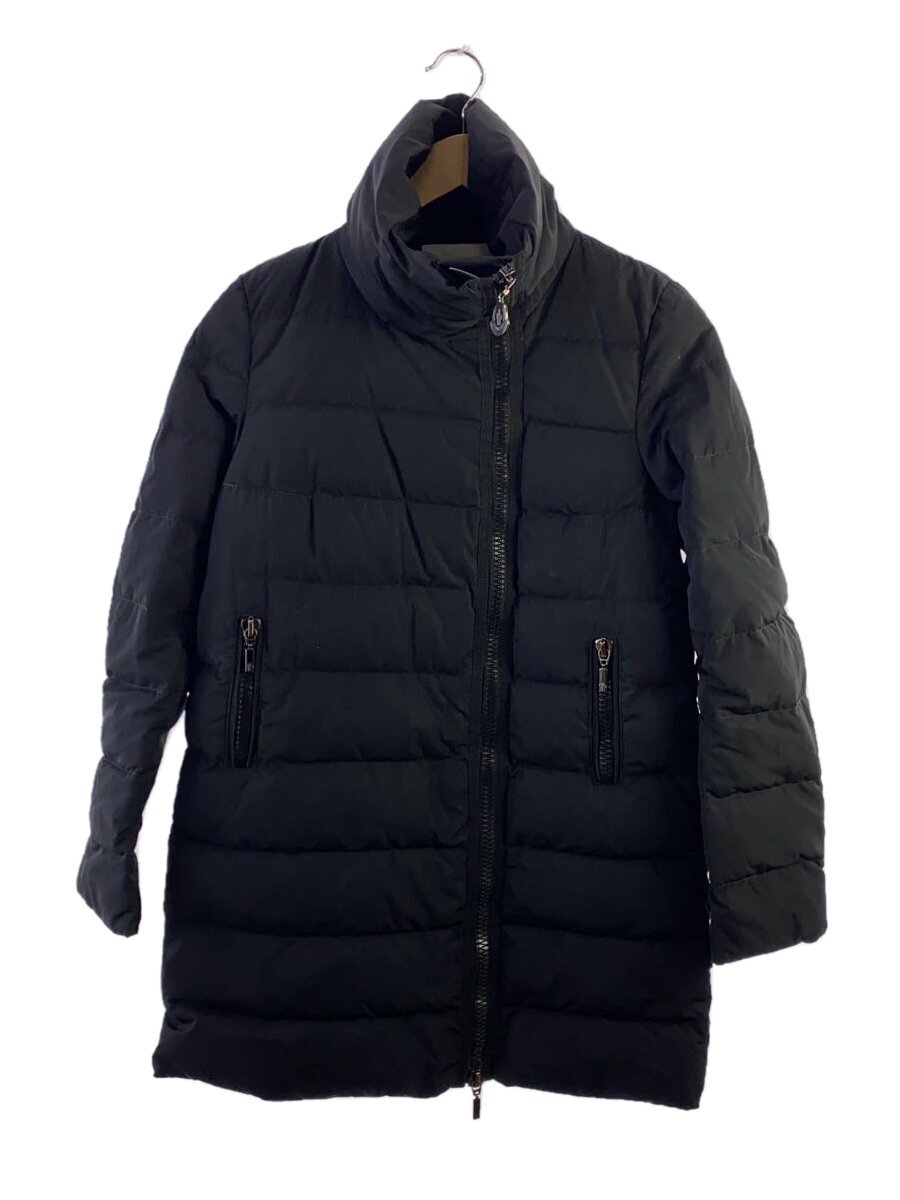 【中古】MONCLER◆gerboise giubbotto/ダウンコート/O/ナイロン/BLK/無 ...