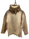 【中古】PERVERZE◆クラッシュタートルネックニット/FREE/ウール/アイボリー/0118030506//【レディースウェア】