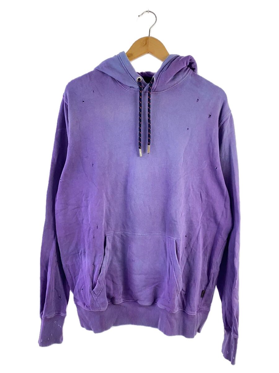 DIESEL◆パーカー/M/コットン/PUP/damage processing faded parka