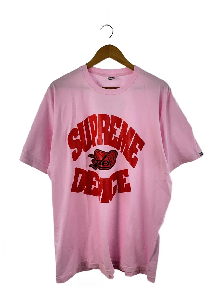 Supreme◆Tシャツ/XL/コットン/PNK/シュプリーム