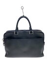 【中古】LOUIS VUITTON◆1)ポルト・ドキュマン・ビジネスMM_タイガ_BLK/レザー/BLK【バッグ】
