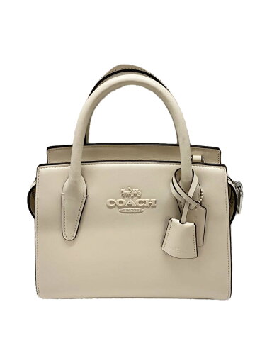 【中古】COACH◆ハンドバッグ/--/BEG/無地/cp081【バッグ】 【中古】COACH◆ハンドバッグ/--/BEG/無地/cp081【バッグ】