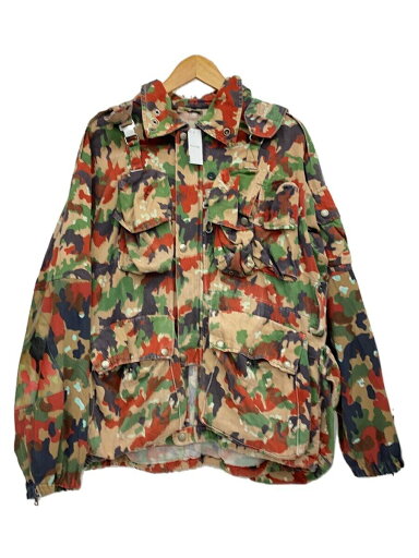 【中古】MILITARY◆60s/スイス軍/アルペンカモ/ミリタリージャケット/マルチカラー/カモフラ【メンズウェア】 【中古】MILITARY◆60s/スイス軍/アルペンカモ/ミリタリージャケット/マルチカラー/カモフラ【メンズウェア】