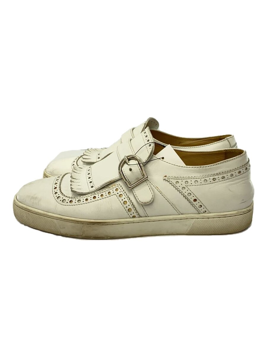 【中古】Christian Louboutin◆ローカットスニーカー/41/ホワイト/レザー【シューズ】