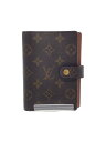 【中古】LOUIS VUITTON◆アジェンダPM_モノグラム_BRW/--/BRW/レディース//【服飾雑貨他】