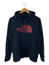 【中古】THE NORTH FACE◆COLOR HEATHERED SWEAT HOODIE_カラーヘザードスウェットフーディ/L/ポリエステル/N【メンズウェア】