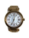 【中古】CITIZEN◆クロスシー/ソーラー腕時計/アナログ/--/WHT/GLD/H335-T012353【服飾雑貨他】(2)