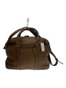 【中古】COACH◆ボストンバッグ/レザー/BRW/無地/71196【バッグ】