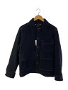 【中古】PS Paul Smith◆ダブルフェイスメルトンカバーオール/ジャケット/M/ウール/NVY/222117 733X【メンズウェア】(4)