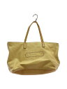 【中古】COACH◆トートバッグ_オールレザー/レザー/BEG【バッグ】(4)