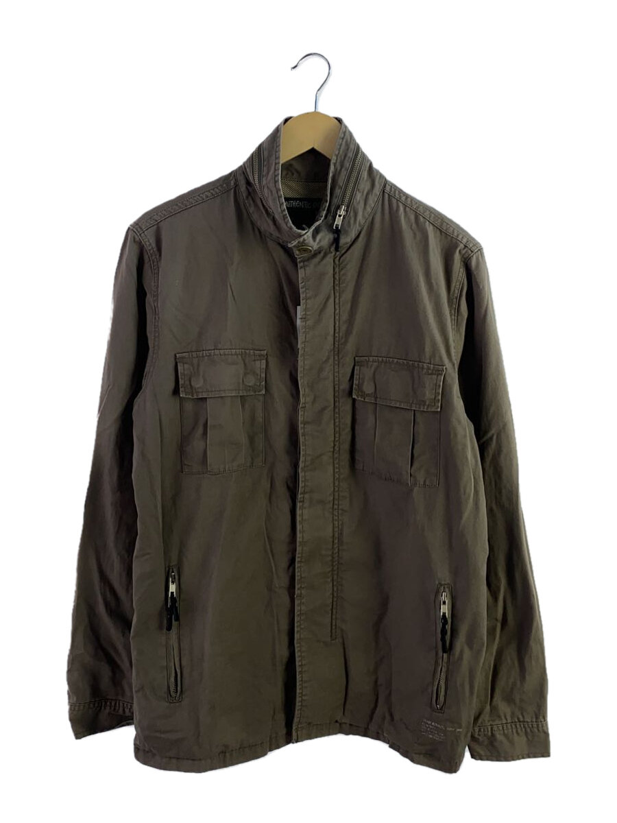 【中古】STUSSY◆OLD/ジャケット/M/コットン/ベージュ【メンズウェア】