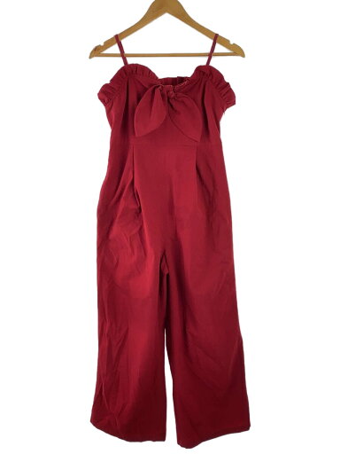 【中古】Lil Ambition◆オールインワン/M/ポリエステル/RED/2405-lil-fot0027【レディースウェア】 【中古】Lil Ambition◆オールインワン/M/ポリエステル/RED/2405-lil-fot0027【レディースウェア】
