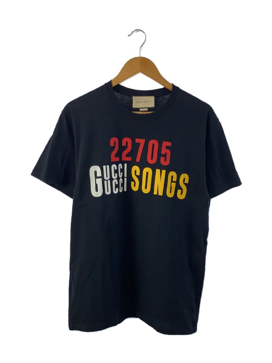【中古】GUCCI◆グッチ/The R Music 22705 GUCCI SONGS/Tシャツ/S/コットン/615044 XJDXA//【メンズウェア】